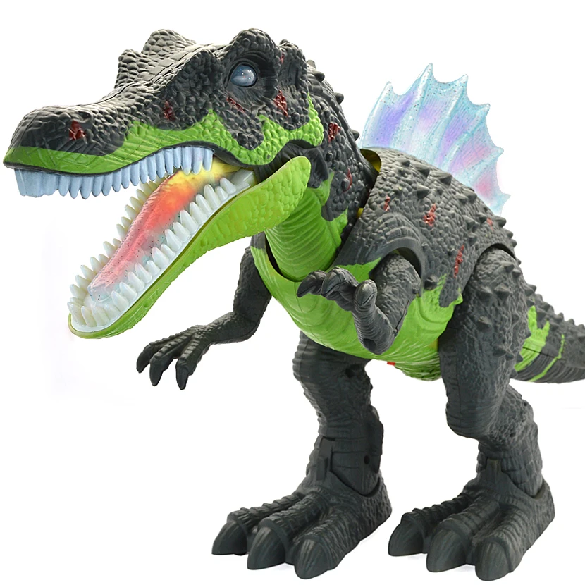 Large Electric Dinosaur Toy Jurassic Park World Walking Dinosaur Robot With Light Sound Tyrannosaurus Rex Toys For Boys Kid 4