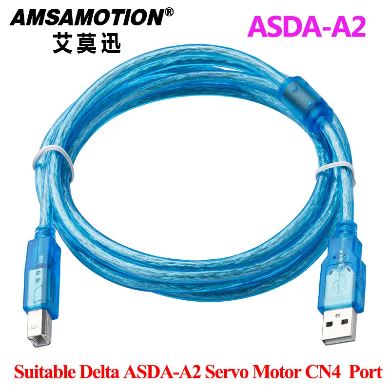 

Suitable Delta ASDA-A3 M/A2 ASDA-B2 AB B3 A2R Series Servo Driver Connect PC Communication Drive Cable Download