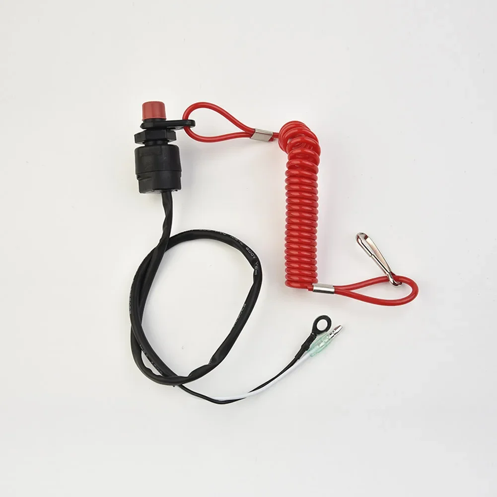 

Wire Engine Outboard Kill Switch Component Protection Plastic Safety Lanyard Boat Replacement Parts Accessories