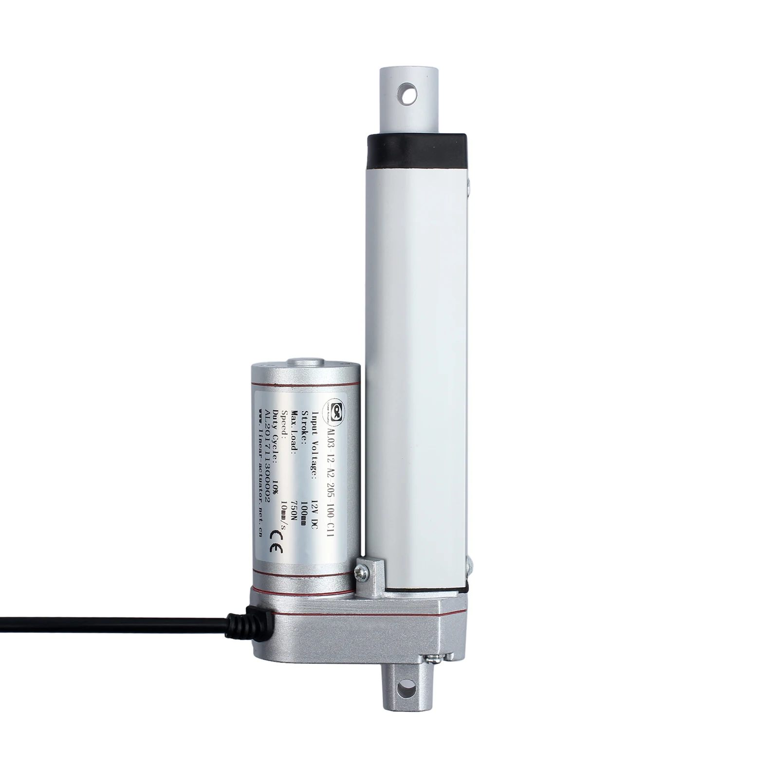 750N DC 12V Linear Actuator Electric Motor Linear Actuator 50/100/150/200/250/300/350mm stroke For Car RV Electric Door Opener
