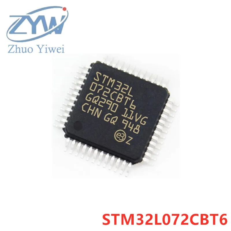 

STM32L072CBT6 LQFP-48 STM32L STM32L072 STM32L072CBT 32MHz 128KB ARM Cortex-M0+ chip 32-bit microcontroller MCU new original