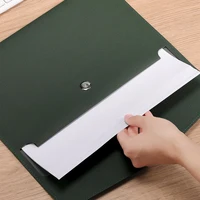 Sacs de fichiers en cuir A4 personnalisés pour lettres, sacs à documents officiels, sacs matériels et sacs de rangement pour le bureau d'affaires 2