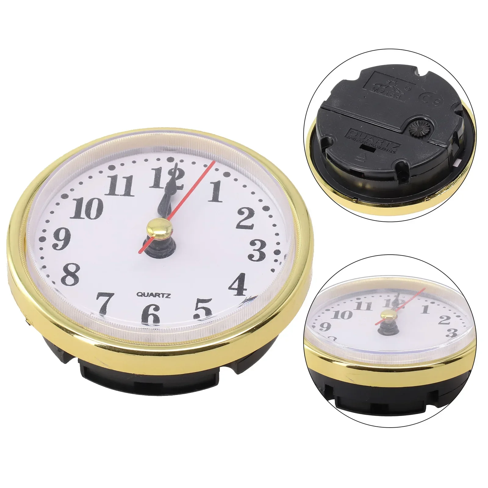 1PC 65mm Classic Clock Craft Quartz Movement Wall Clock Numbers DIY Quartz Movement Insert Home Office Decor