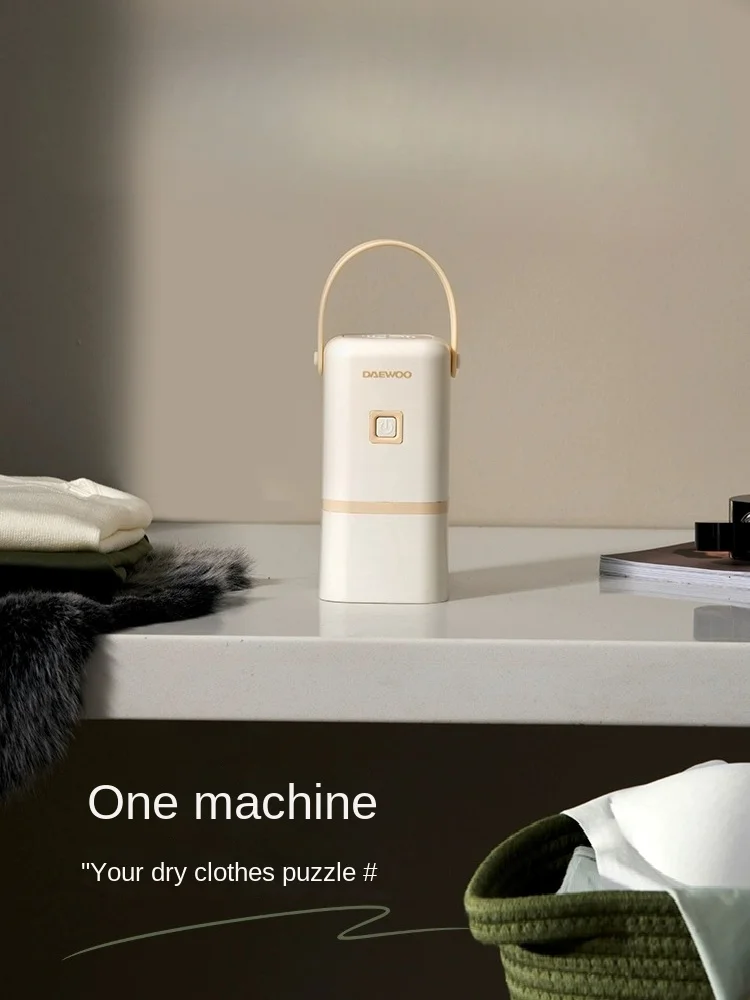 220V Portable Clothes Dryers Laundry Appliances Dryer Household Clothes Drying Folding Portable Travel Sterilization Dryer 6