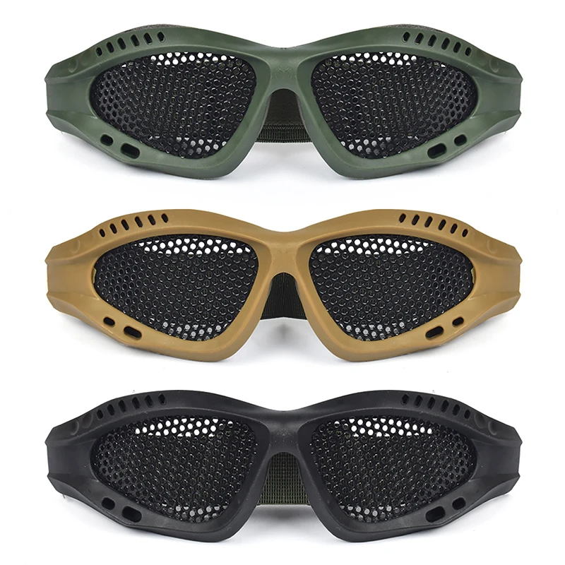 Tactical Goggles Shooting Glasses 1Pc Hunting Tactical Paintball Airsoft Shock Resistance Eye Game Protector