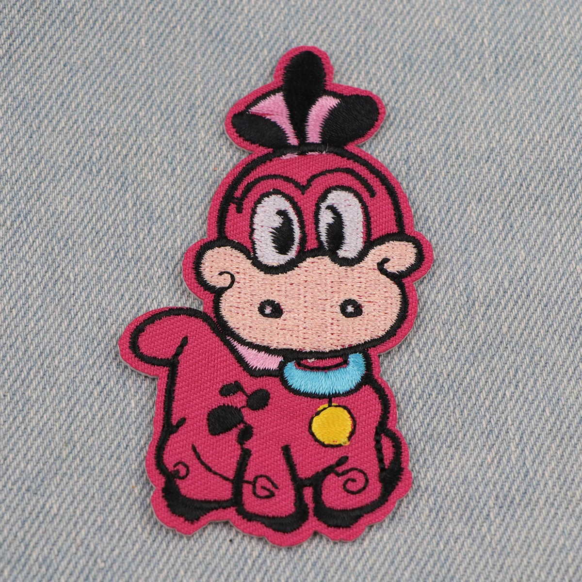Cartoon Dinosaur Patches On Clothes Cute Embroidered Patches Creative Animal Badges Iron On Patch DIY Clothing Accessories