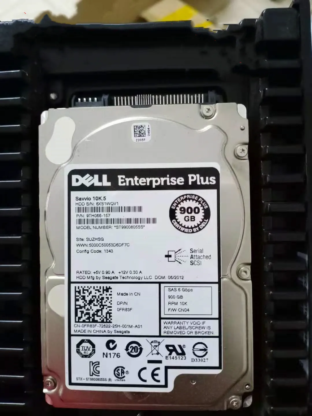 Оригинальный fr83f 0fr83f 900gb 10k 6 ГБ/сек. 2 5 &quotRPM SAS st9900805ss HDD для Dell эквалайк PS6100 |