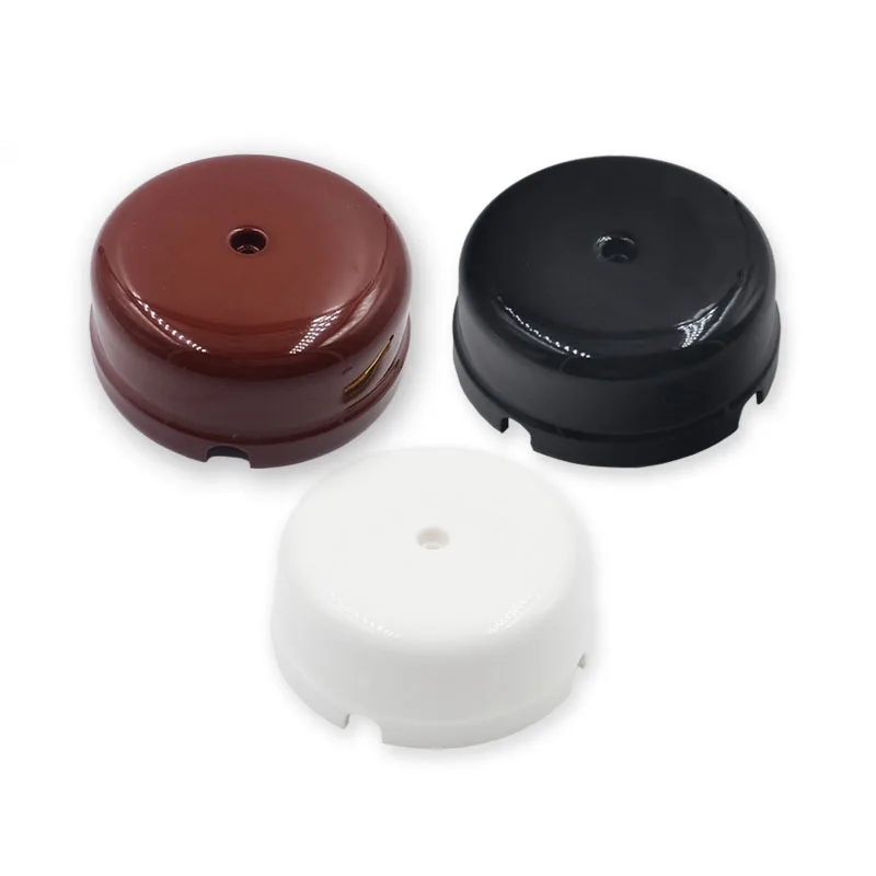 Scatola Di Montaggio Elettrica Della Scatola Di Giunzione In Ceramica Della Scatola Inferiore Del Cavo Della Presa Dell'Interruttore A Parete Di Migli