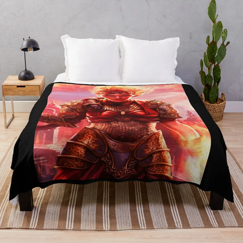 

Chandra - Queen of Fire Throw Blanket Fluffy Soft Blankets Blankets For Bed