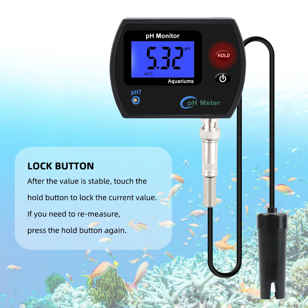 Water-Monitor-Tester-Digital-Water-Analyzer-PH-Accurate-Wall-Mounted ...