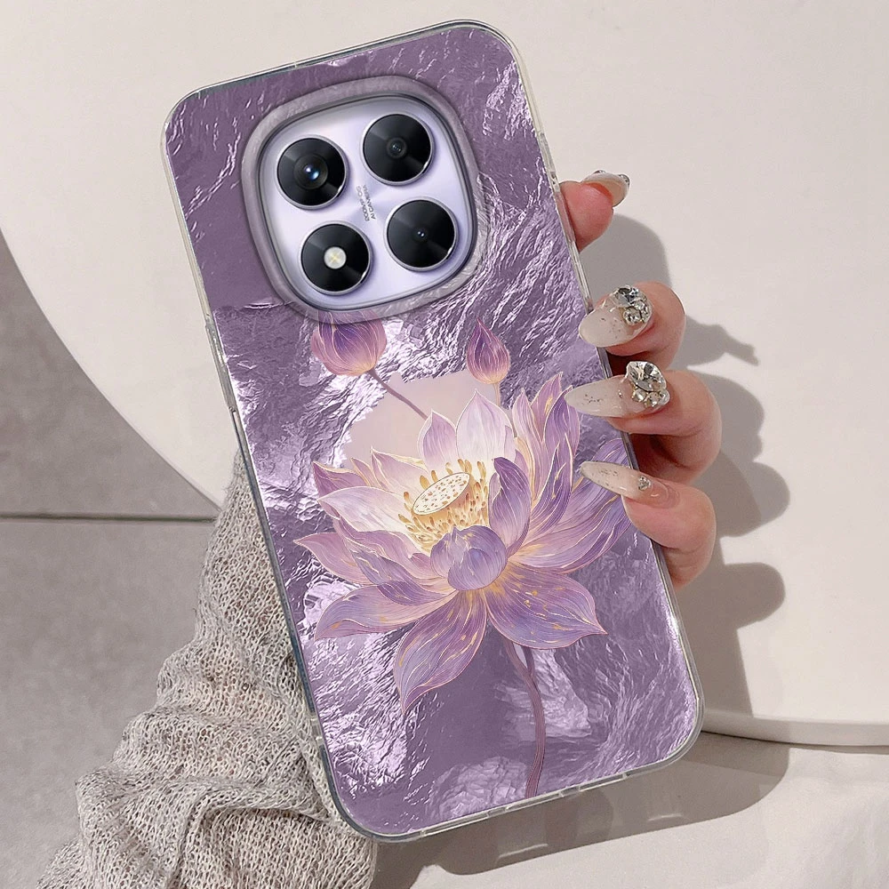 Korean Lotus Flower Girls Phone Case Cover