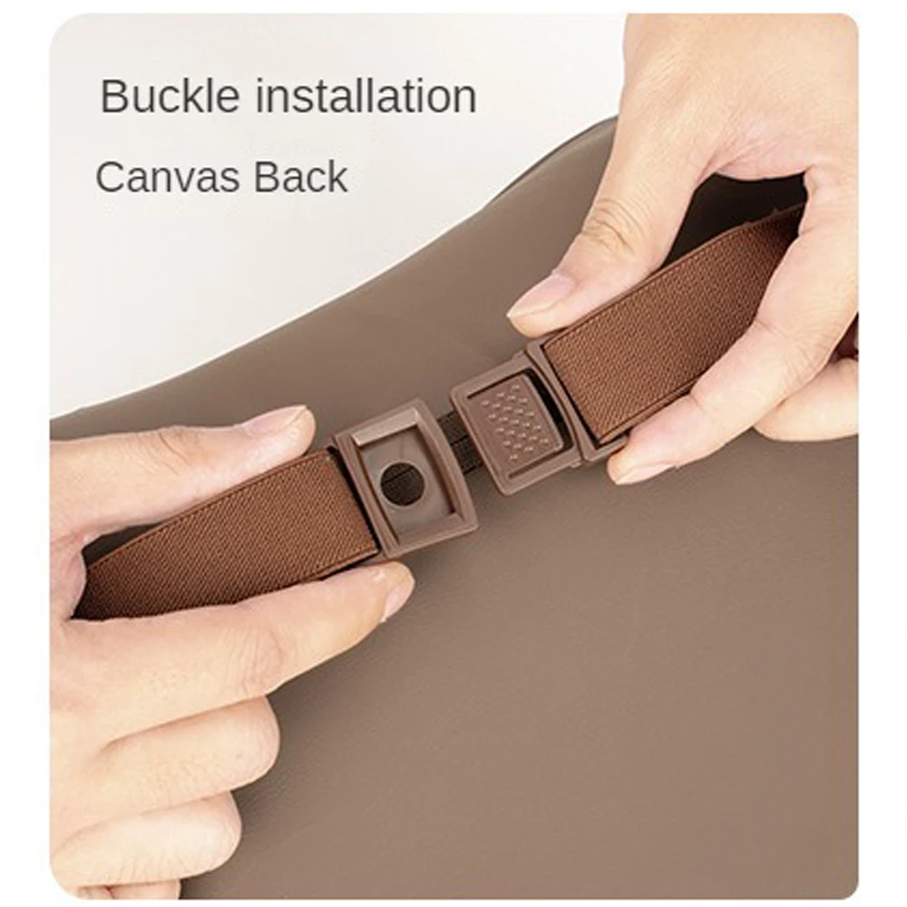 Lunda Cuscino Cervicale Auto In Pelle Pregiata: Poggiatesta Ergonomico Per Mercedes Classe S (Beige, 25x17 Cm)
