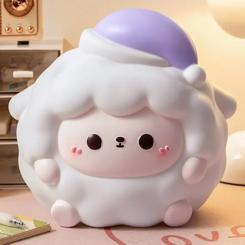 Creative Enamel Cartoon Animal Savings Can Home Decoration Gift for Children Boys Girls Can't Break Change Piggy Bank, 1Pc 2