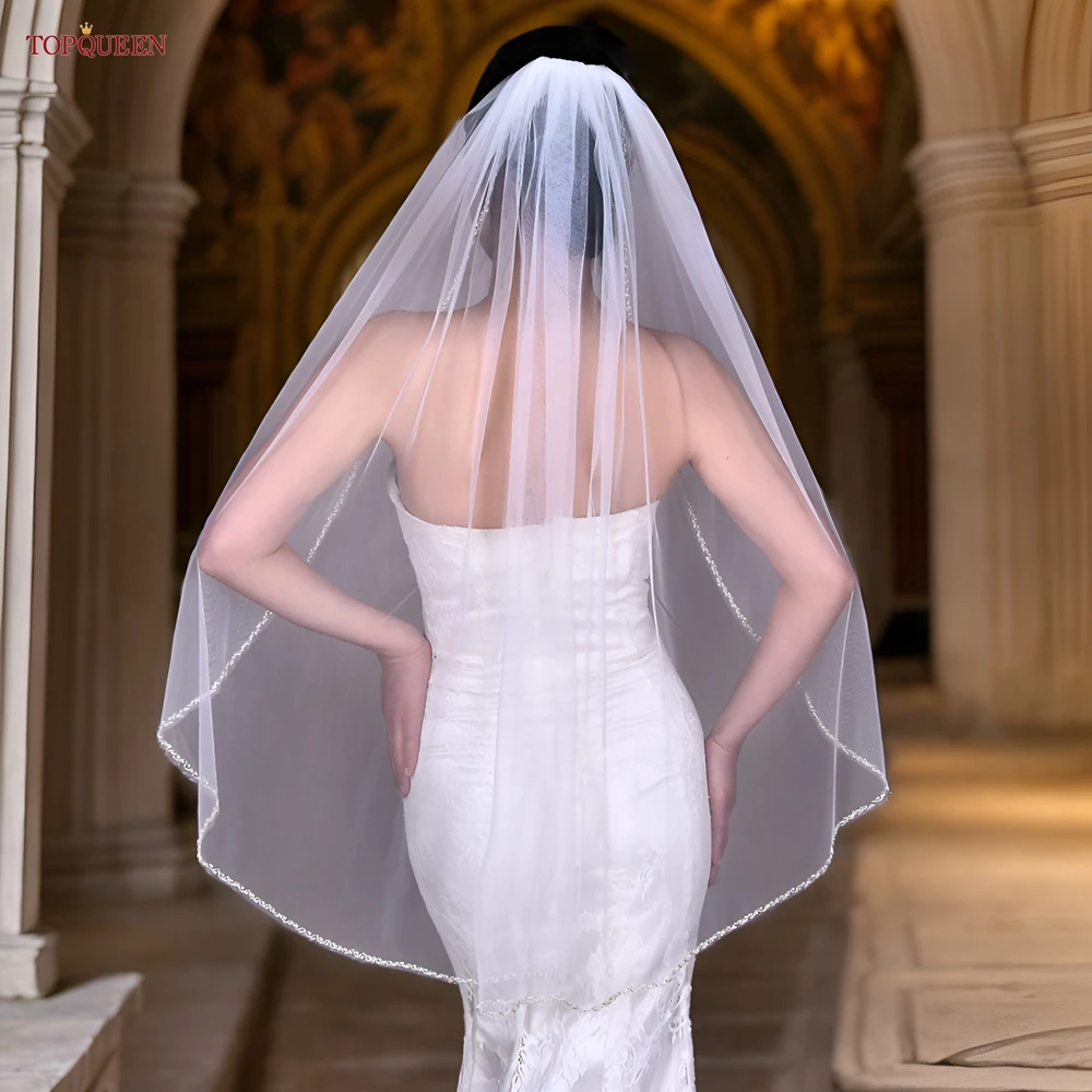 https://ae01.alicdn.com/kf/Sd5263d7e8f174400b7bafa2657854c98U/TOPQUEEN-V32-Simple-Short-Bridal-Veil-with-Comb-White-Ivory-One-Layer-Wedding-Tulle-with-Crystal.jpg