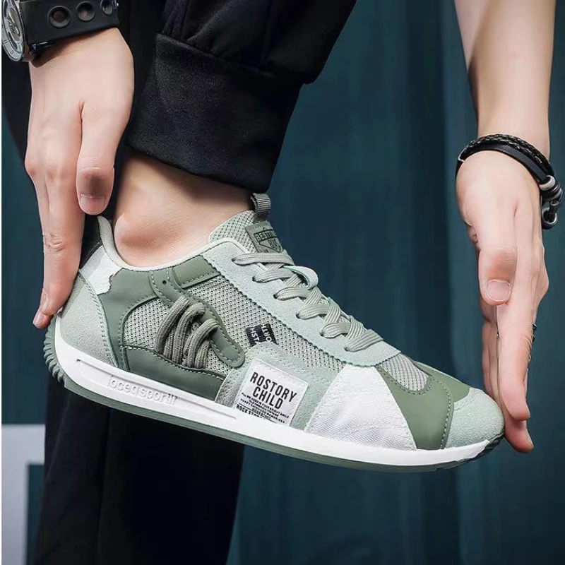Trend Men Sneakers Luxury Designer Casual Shoes for Men Non Slip Soft Sole Sport Running Shoes Outdoor Platform Tenis Shoes Male 5