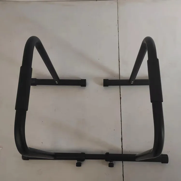 Adjustable Indoor & Outdoor Steel Double-Bar Push-Up Frame Home Fitness Equipment for Men's Arm Flexion & Extension Dip Stands