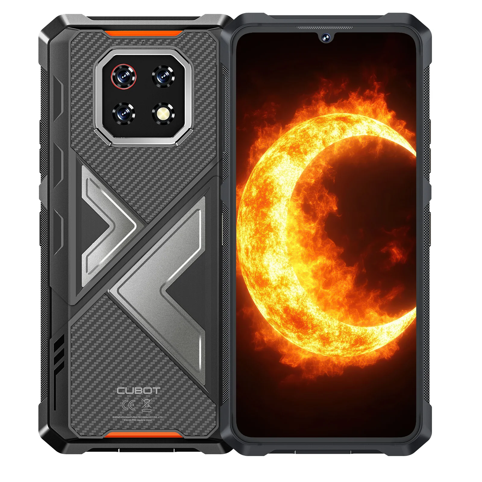 Cubot Rugged Smartphone Android 15 King Kong ES 3, 10200mAh Battery, Up to 16GB+256GB, 6.745" Screen, 120Hz,48MP Camera, NFC,GPS
