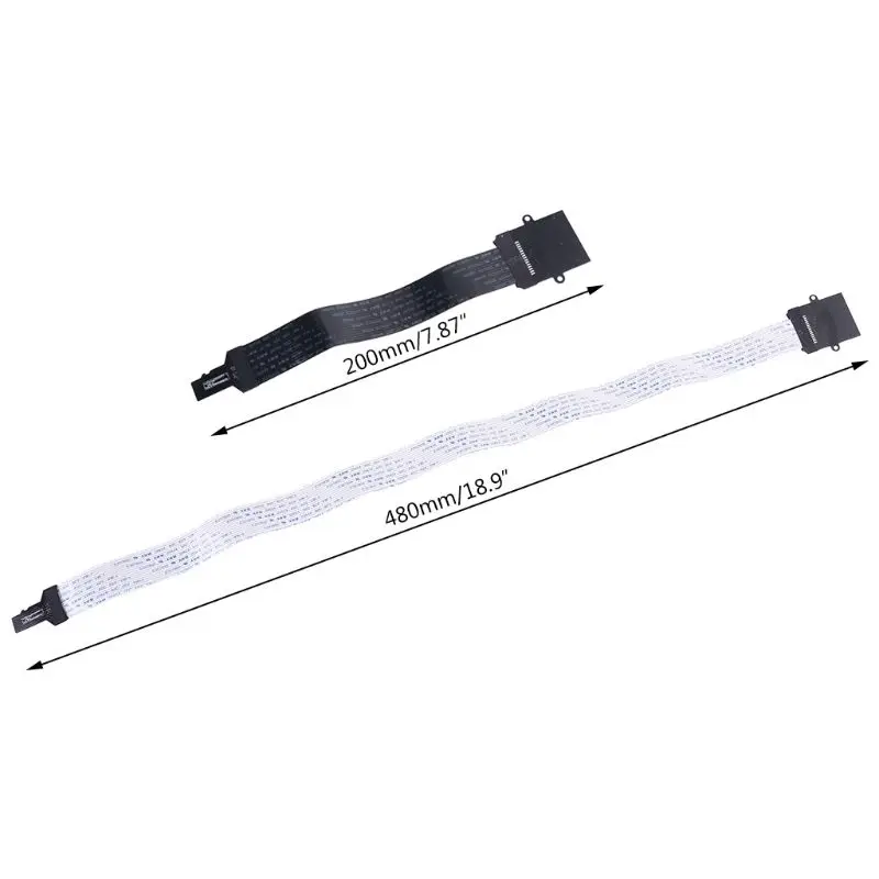 Micro sd tf para sd Cartão de Memória Kit Macho para Fêmea Extensor Flexível Extensão Cabo Adaptador Macio Plana Fpc Cabo Extensor - Imagem 6