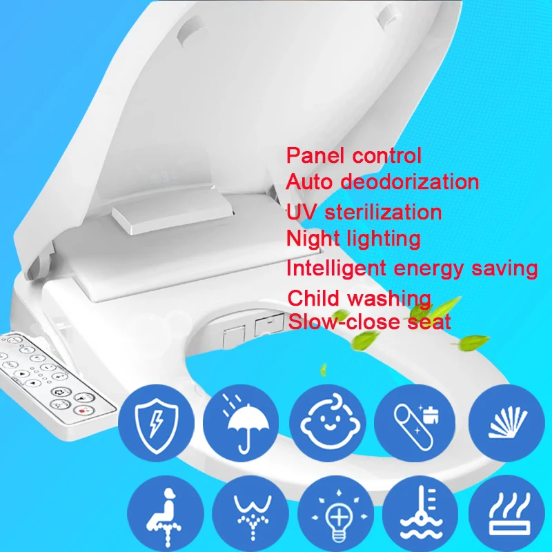 U Smart Toilette Japonaises Heated Bidet Shower UV Sterilization Abbatant WC Toilette Bidet Washing Japanese Toilet WC Lid