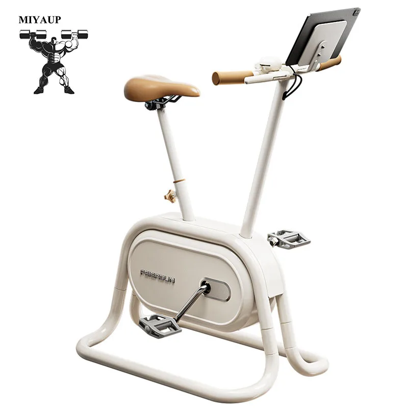 MIYAUP Household Indoor Mini Grease Burning Silent Sports Magnetic Control Intelligent Dynamic Bike