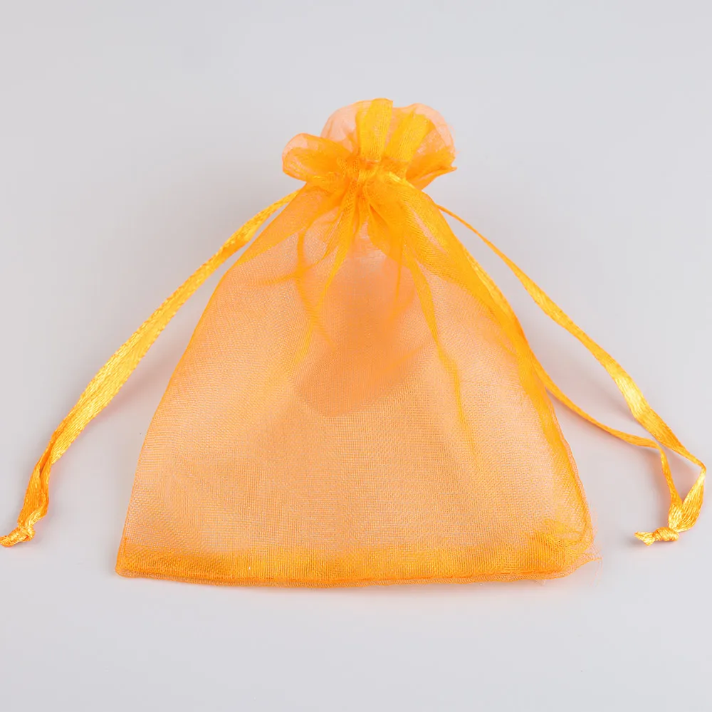25 teile/los 15x20 17x23 20x30 30x40 35x50 cm Organza Beutel für Schmuck 24 Farben Schmuck Verpackung Taschen für Hochzeit Party Geschenk Taschen – Detail 2