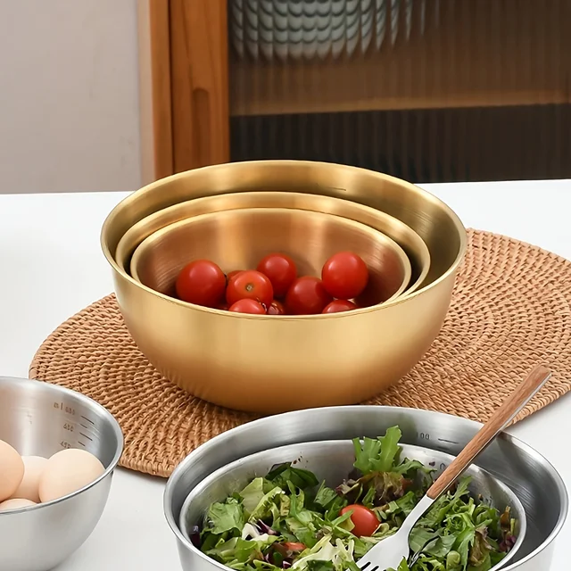 3-Piece Stainless Steel Bowls 2