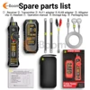 Network Cable Tracker M469A Networking Analyzer RJ45 RJ11 Telephone Line Network Wire Detector Tracker Measure Cables Tool 3