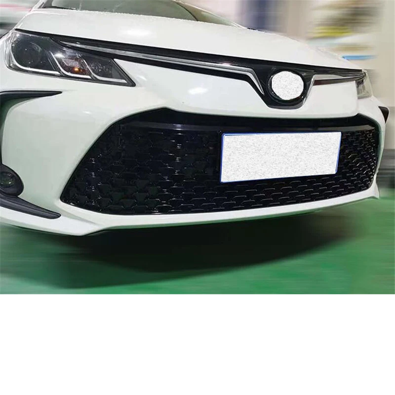 Toyota Corolla 2019-2023 년 레이싱 그릴 앞 범퍼 자동차 그릴 개선 된 장식 커버 바디 키트