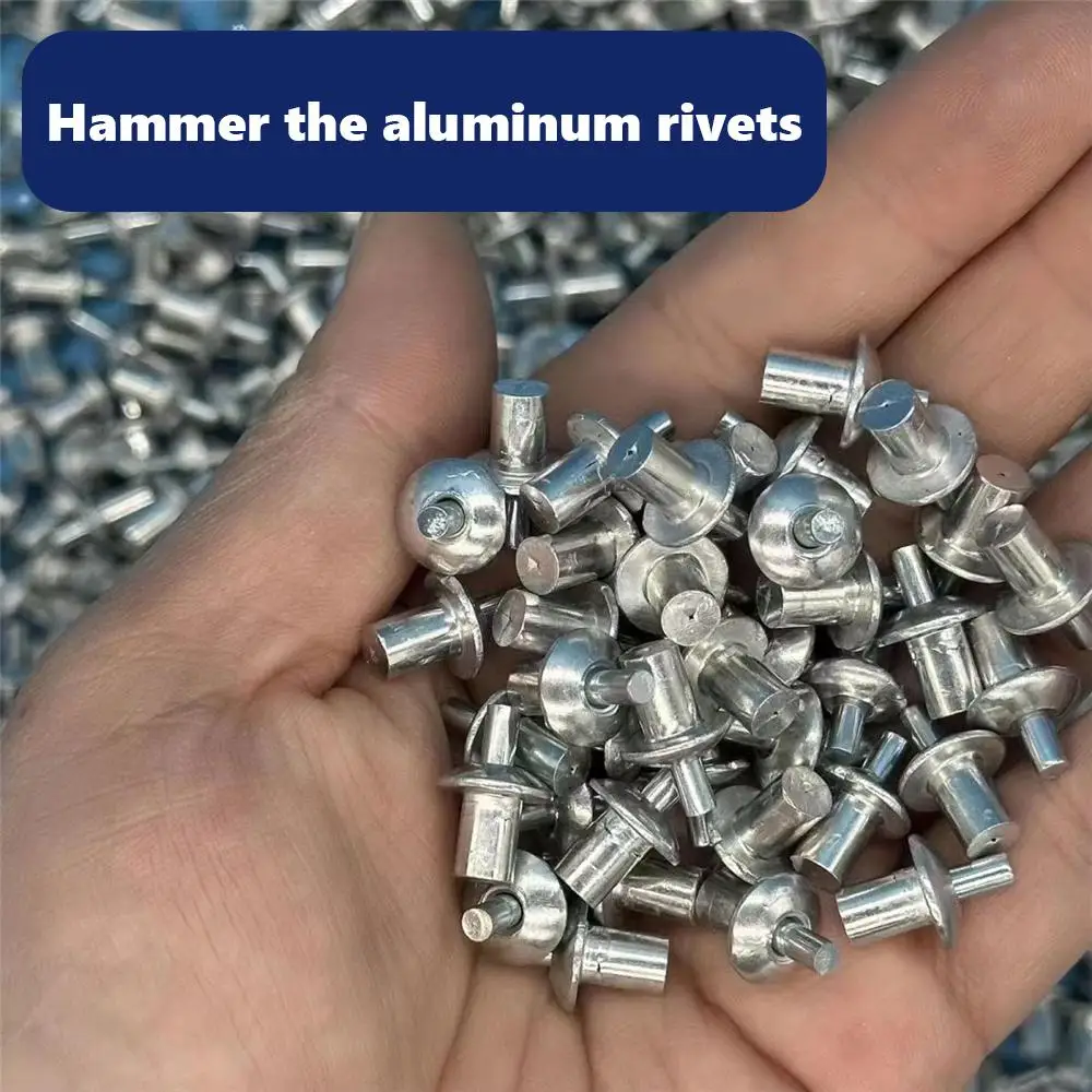 Hammer Drive Expansion Rivets 7/9/11mm Knock Type Aluminum Alloy Stainless Steel Rod Screw Nails Rivet Fastener Hardware Tools rivets and fasteners,rivets and screws