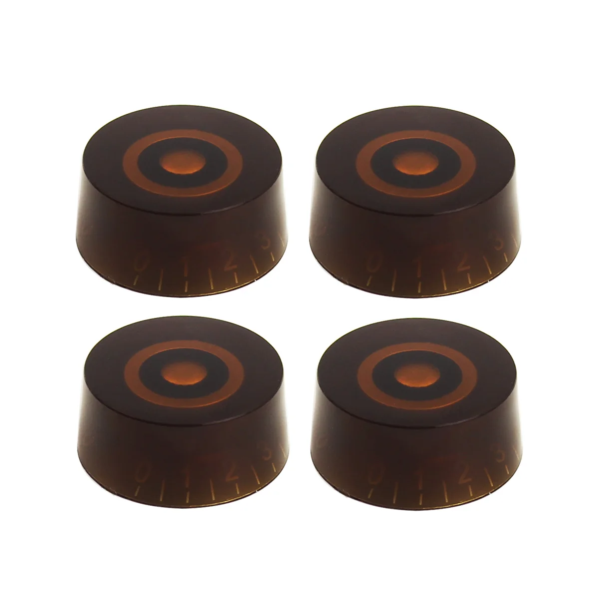 FLEOR 4PCS Colorful Electric Guitar Speed Control Knobs