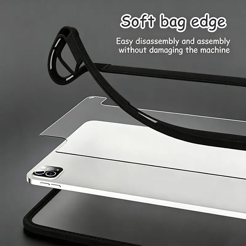 Versatile 360° Rotating Flip Book Case