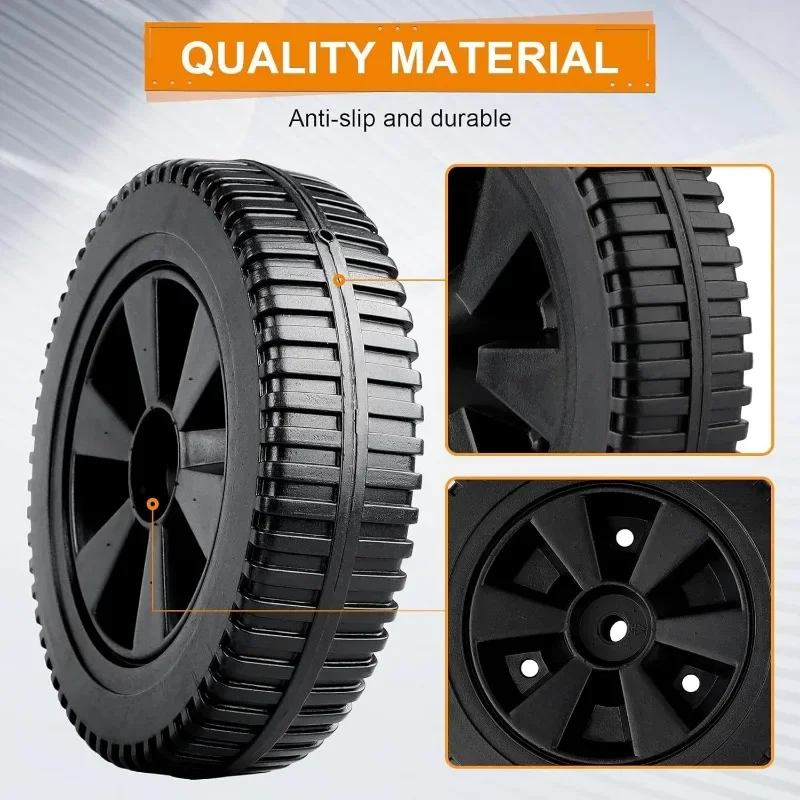 Barbecue Cart Wheels Wear-resistant Heat-resistant for Multifunctional Barbecue Stoves and Kitchen Accessories