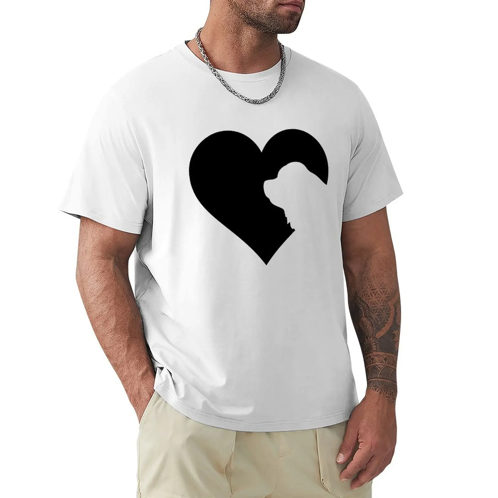 

The Heart of the Newfoundland Lover T-shirt heavyweights sublime mens graphic t-shirts anime