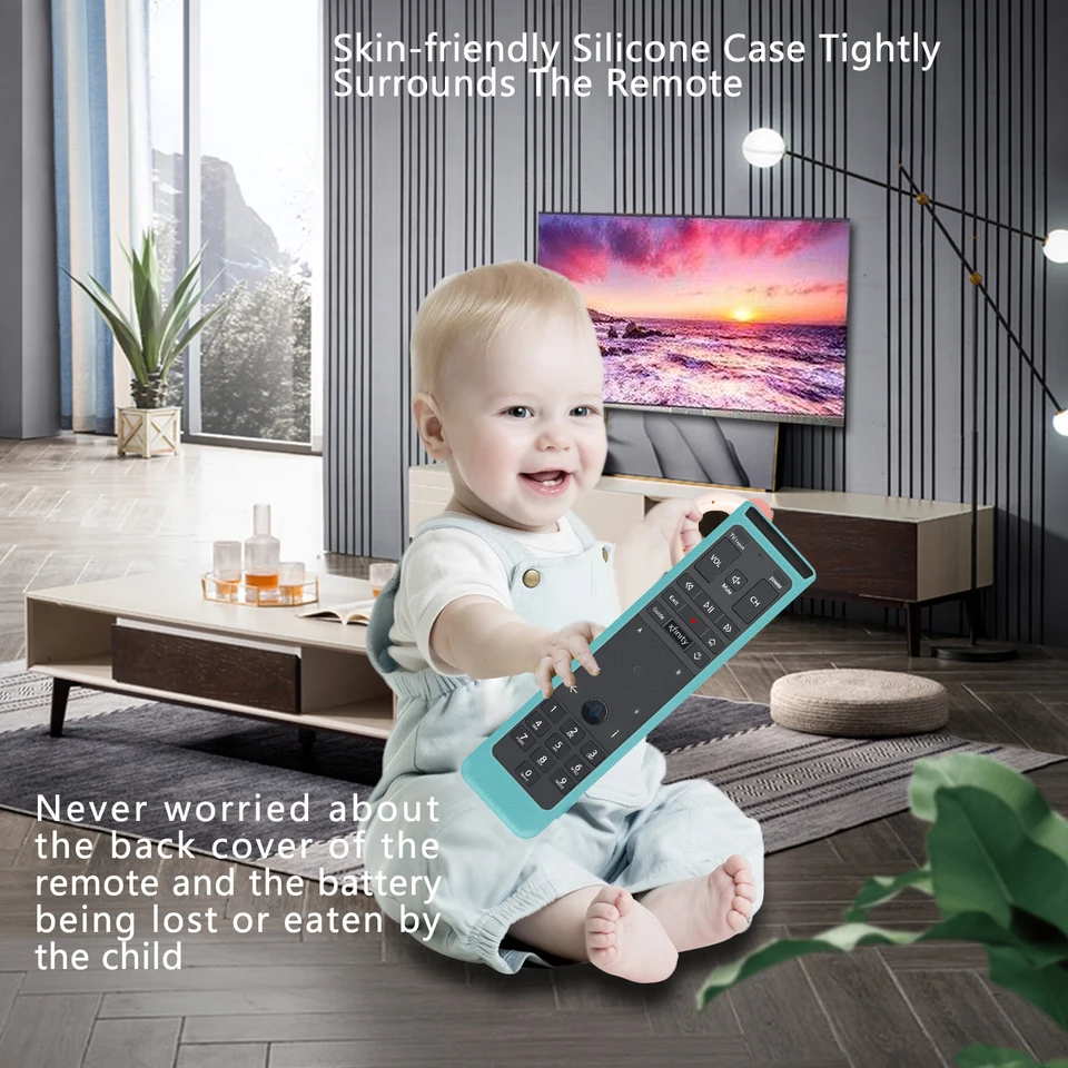 Custodia protettiva in silicone per telecomando XFiny Comcast XR15