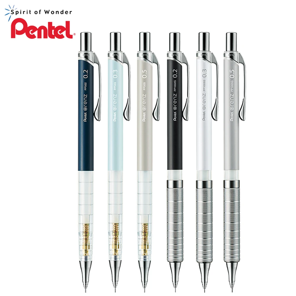 Pentel Orenz Nero 0.5mm 限定セット ญี่ปุ่นดินสอ Pentel Mechanical Limited Anti-Break Lead 0.3/0.2/0.5