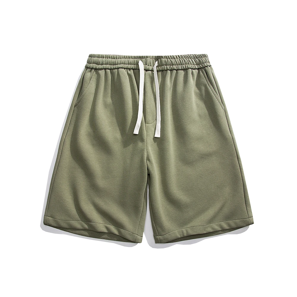 White simple shorts men's summer new quick-drying loose trendy basketball sports men's five-point casual pants