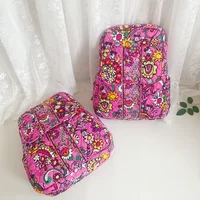 VB environmentally friendly pure cotton printed limited edition patterns and colors, super cute and cute backpack for travel, cu 2