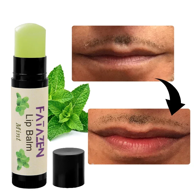 Bio-Honig-Lippenbalsam mit Minzgeschmack, umweltfreundlicher Lippenpflegestift mit Sheabutter für Männer_voghion.com