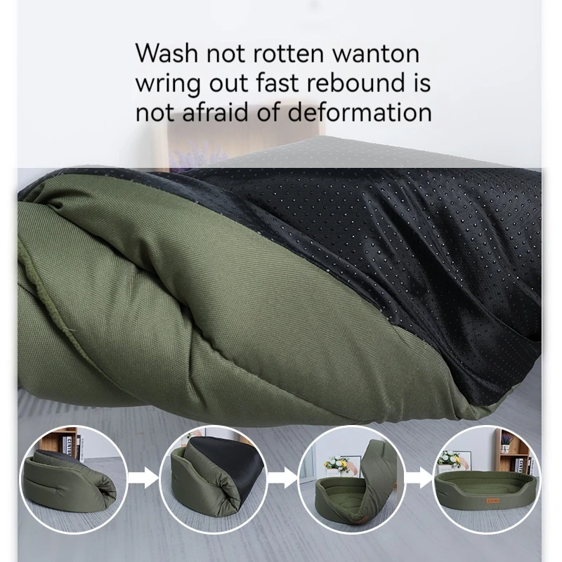 Pet Bed Pet Mattress Pet Bed Mat Pet Dog Cushion Dog Kennel Mat Oxford Cloth Dog Bed Mat Moisture-Proof