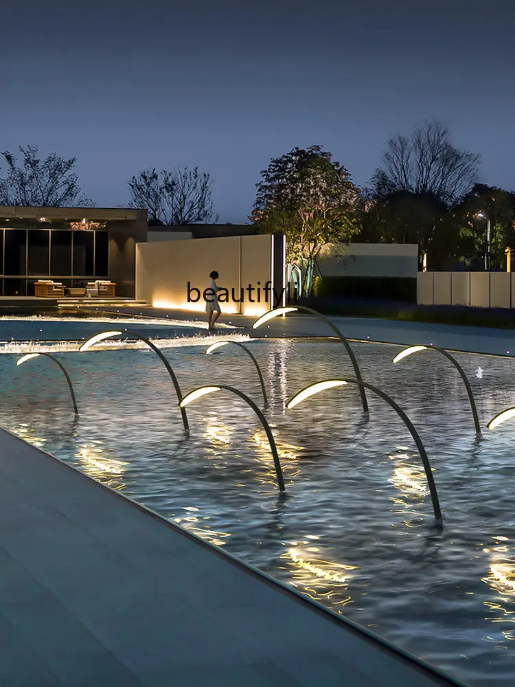 

Внешний светильник zqexternal, креативная лампа для поверхности воды, для бассейна, парка, ландшафта, атмосферное освещение, садовая лампа, водонепроницаемая