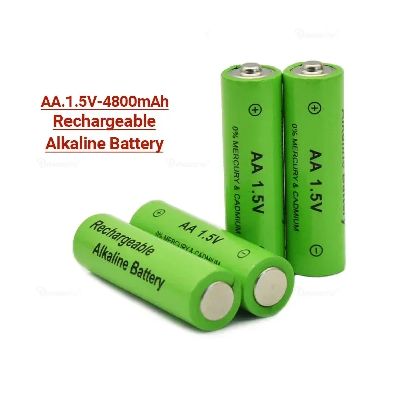 

100% brand new 1.5V AA battery 4800mAh Rechargeable battery NI-MH 1.5 V AA battery for Clocks mice computers toys so on