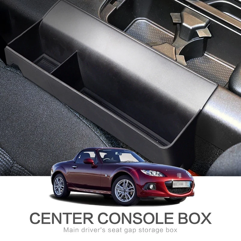 

Seat Slot Gap Storage Box for Mazda MX-5 NC Roadster 2006-2014 MX5 Center Console Armrest Storage Box Auto Interior Accessories