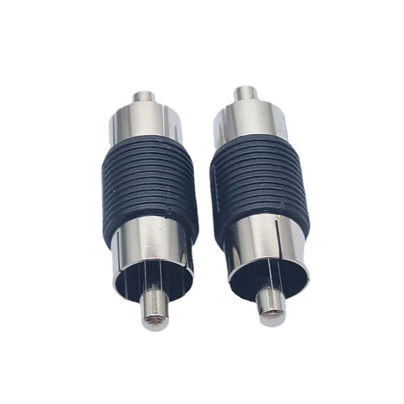Video Audio Converter 5pcs 10pcs RCA Lotus Head Straight Male Monitoring Audio Adapter RCA Male to Connector video audio converter,audio video cable