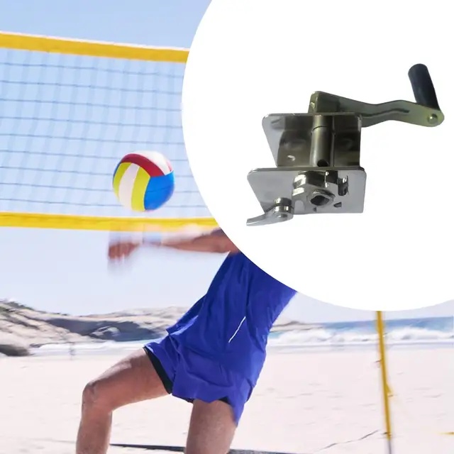Badminton Pole Tensioner Volleyball Net Tensioning Device for Outdoor Sports 4