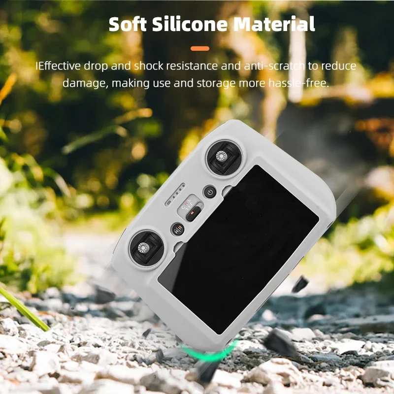 Drone Accessories For DJI Mini 3 /Mini3Pro/Mavic 3PRO/3Classic DJI RC Control Silicone Cover Scratch-resistant Protective Sleeve Drone Accessory drone accessories