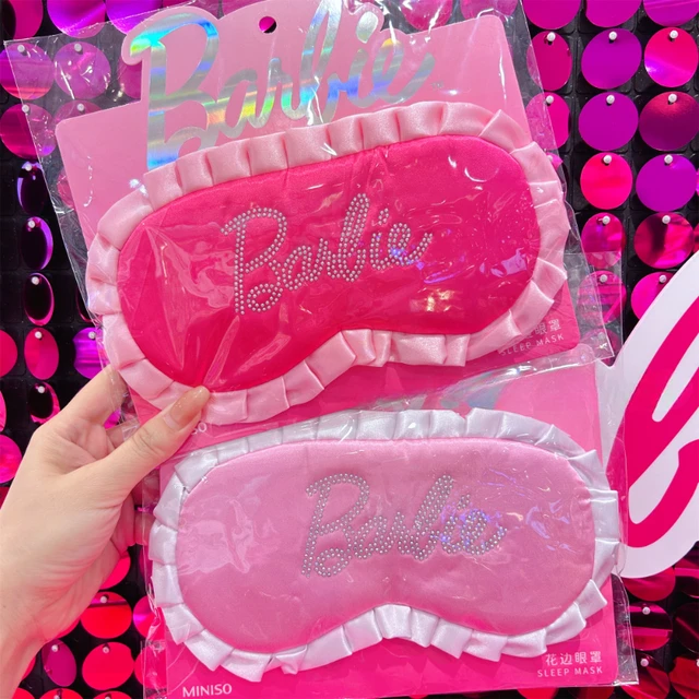 Pink Bling Satin Sleeping Mask