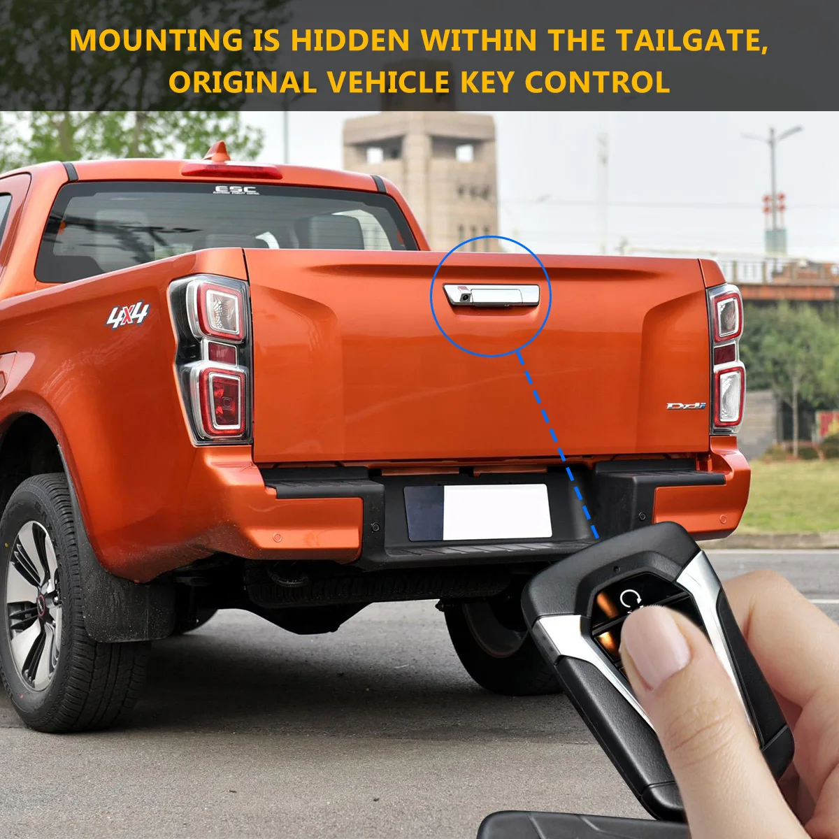 Truck Pickup Rear Trunk Tailgate Central Locking Unit For Isuzu Dmax D-max