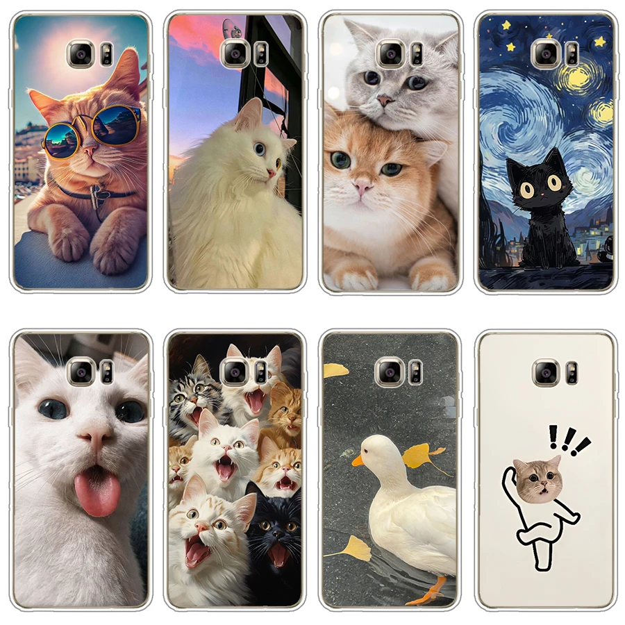 8 Per Galaxy S7/S7 Edge/S6 Edge/S6 Edge Plus/Note Fe/Note 5/Note 5 Duos Case Tpu Custodia Protettiva In Silicone Morbido