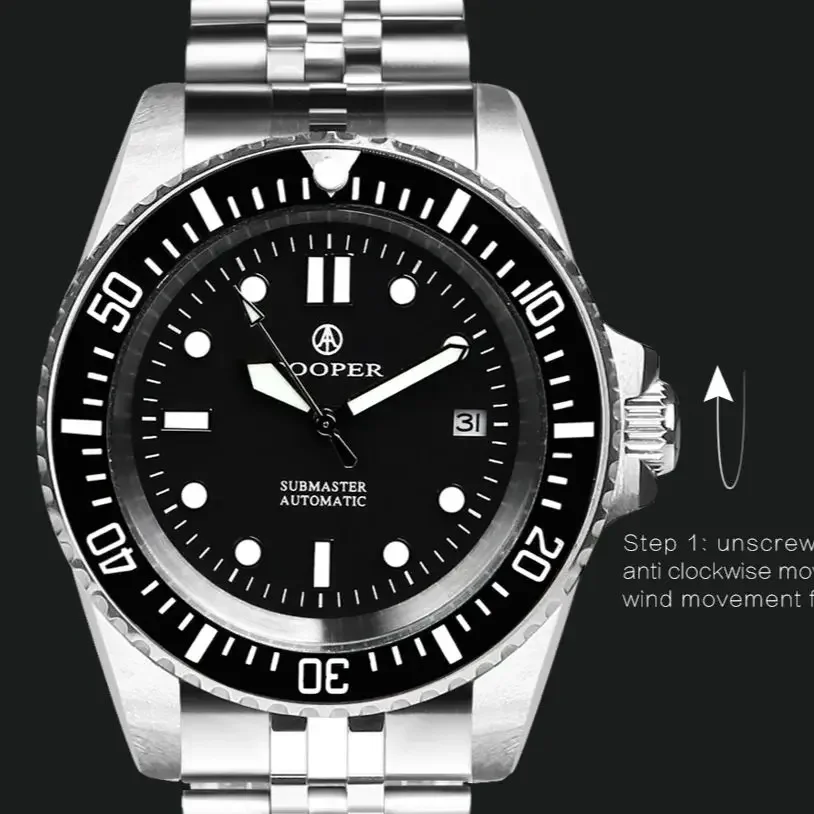 マ*リ様 MOD カスタム 機械式自動巻 MIYOTA8215搭載 シルバー 新