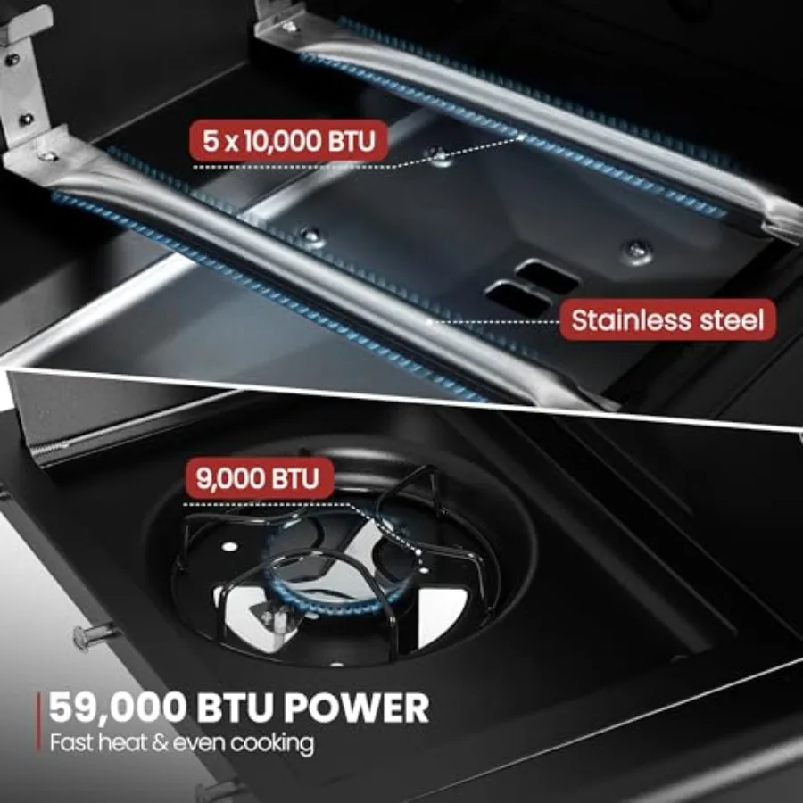 3-in-1 Grill Pizza Oven 6